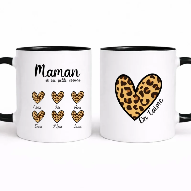 Mug maman et ses coeurs