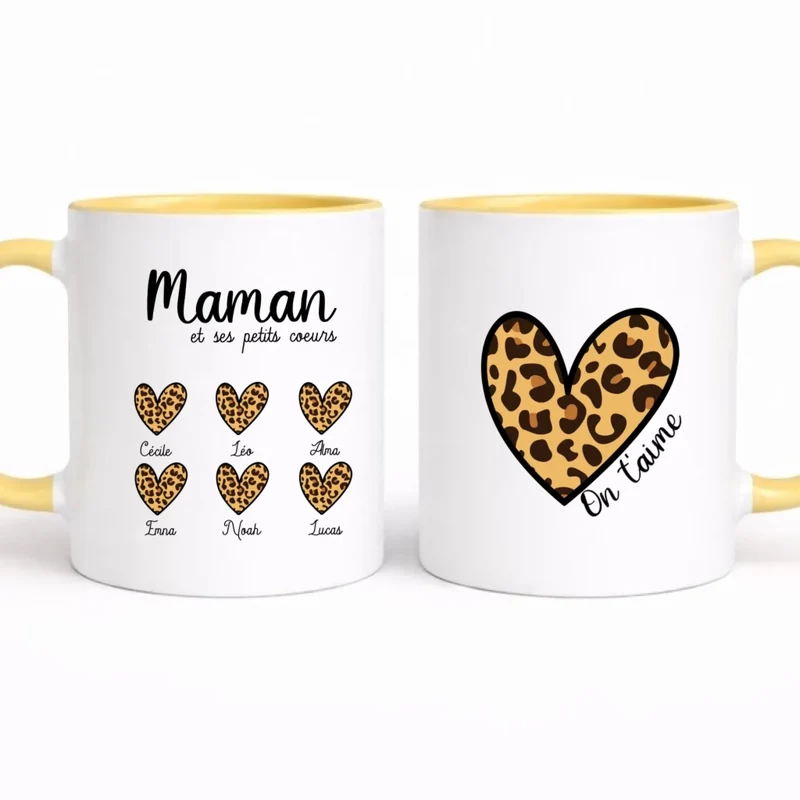 Mug maman et ses coeurs