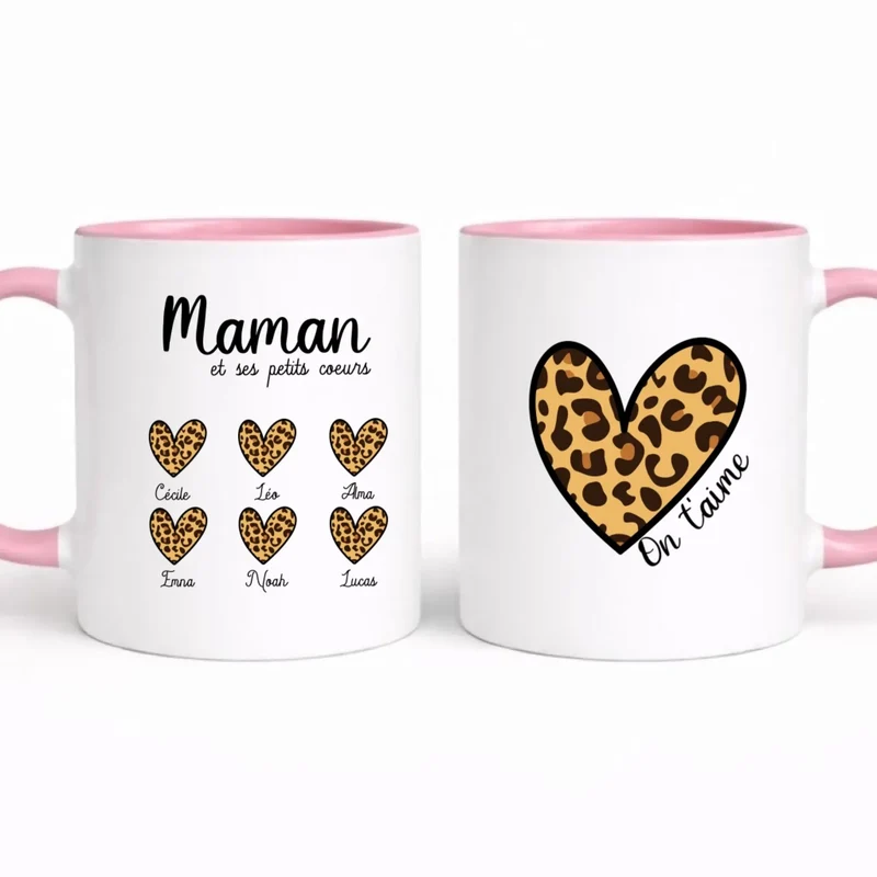 Mug maman et ses coeurs