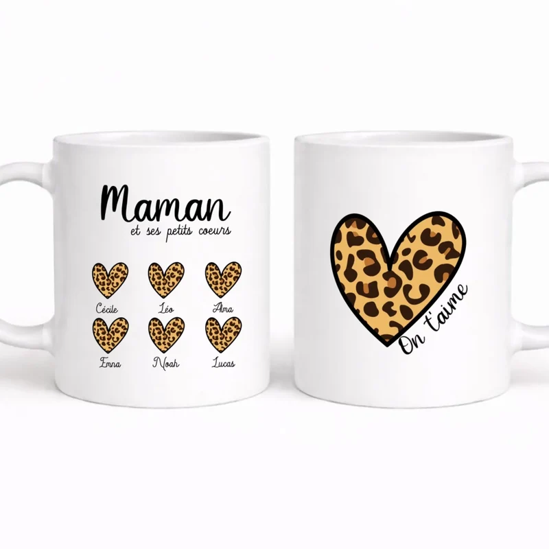 Mug maman et ses coeurs