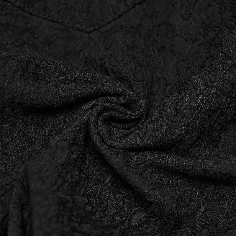 Gothic-Jacquard-Skinny-Pants für Damen
