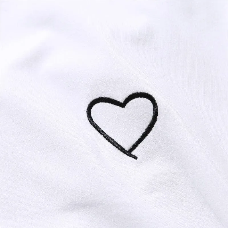 T-Shirt Frau Kleines Herz