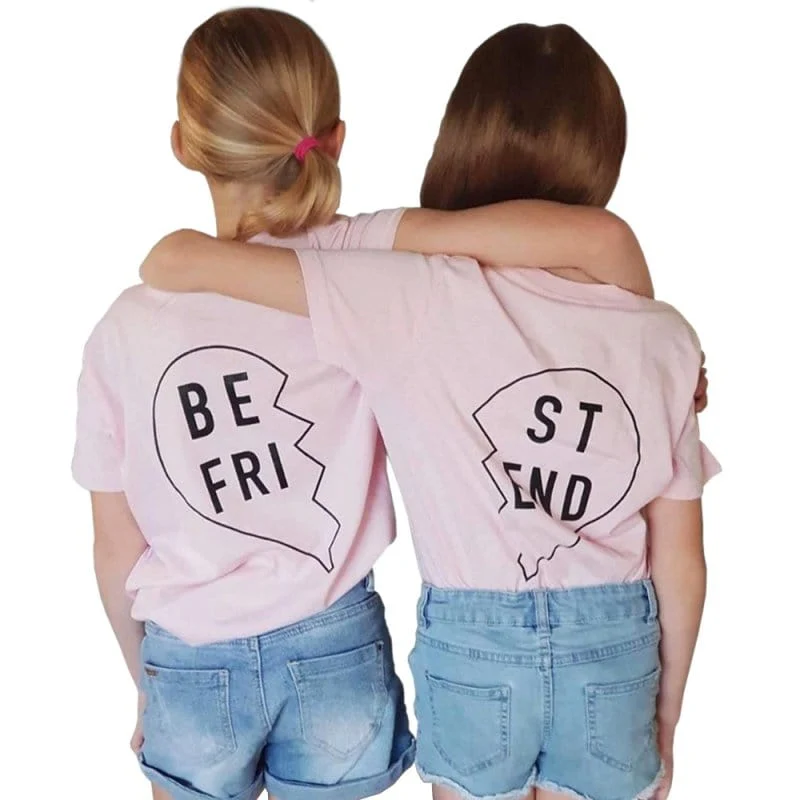 T-Shirt Beste Freundin Mädchen