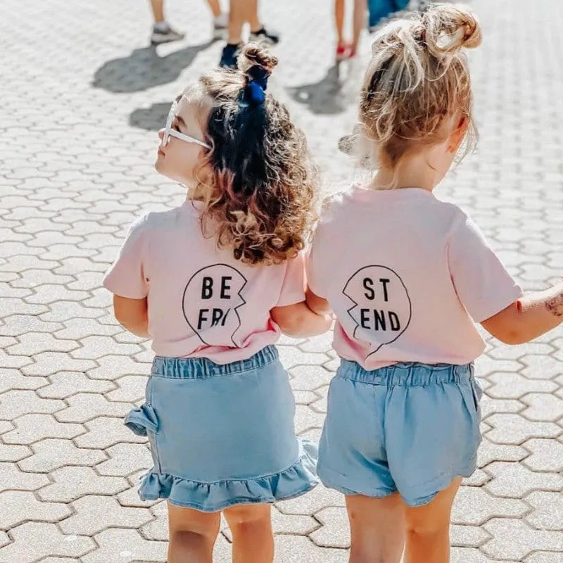 T-Shirt Beste Freundin Mädchen
