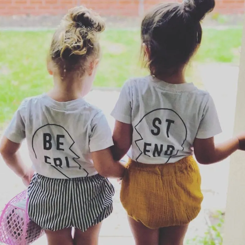 T-Shirt Beste Freundin Mädchen