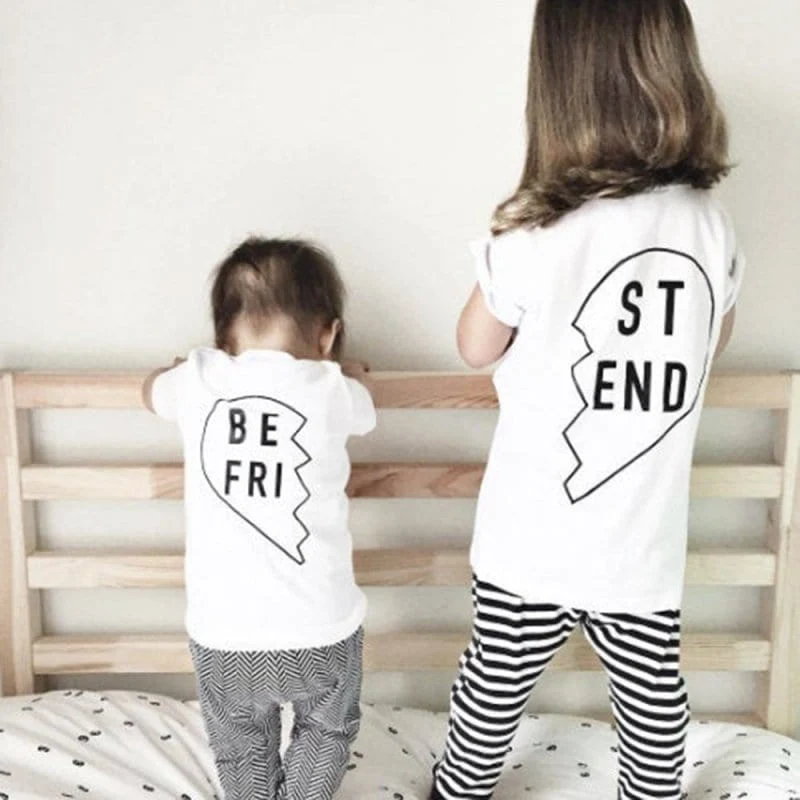 T-Shirt Beste Freundin Mädchen