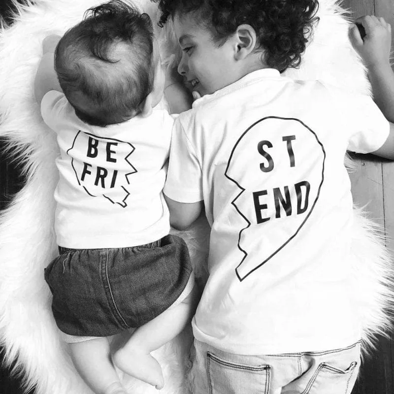 T-Shirt Beste Freundin Mädchen