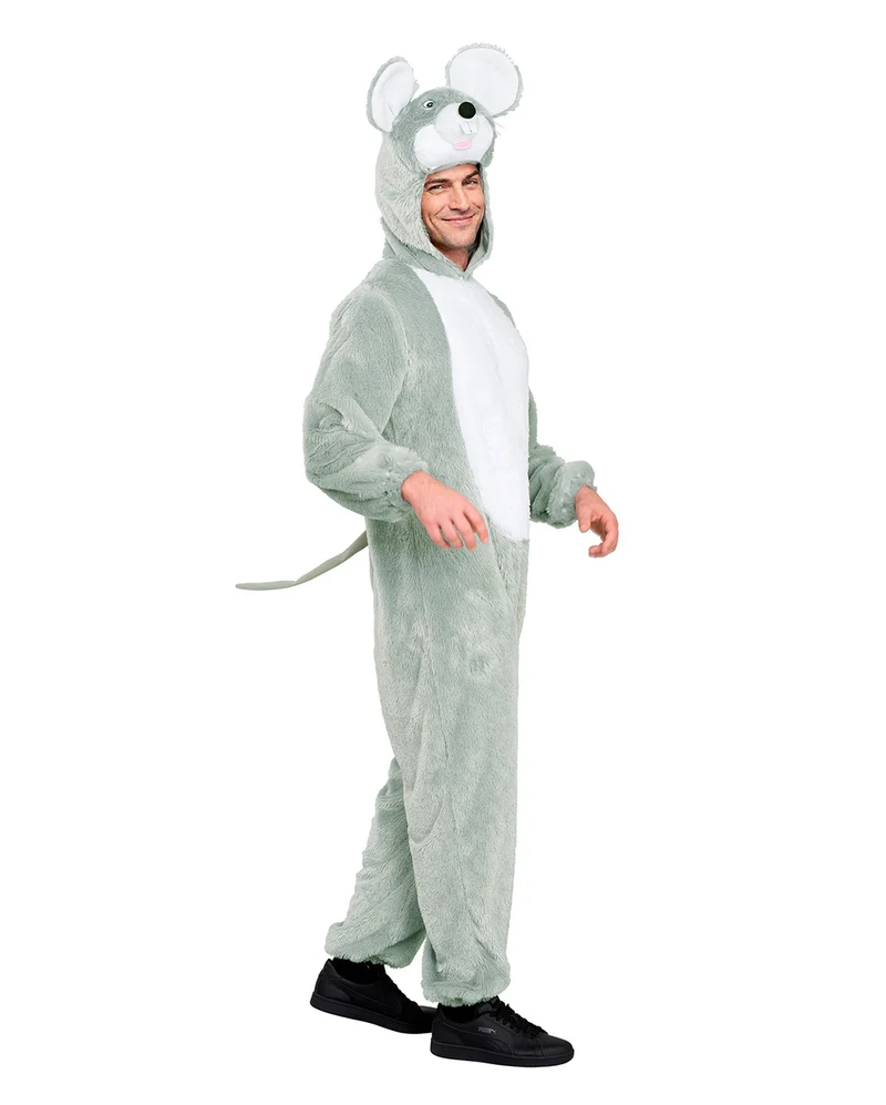 Maus Plüsch Jumpsuit Unisex Kostüm