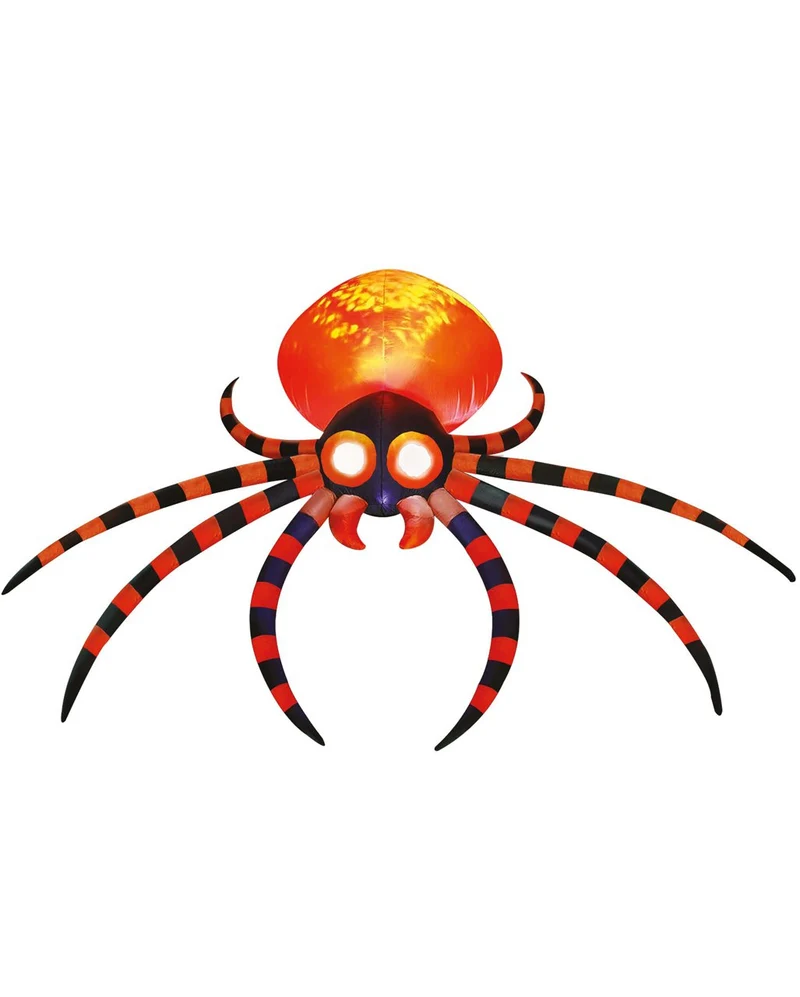 Aufblasbare Spinne mit Beleuchtung 180x120cm