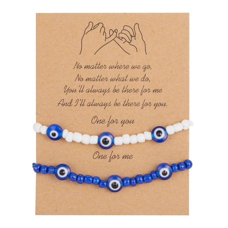 Türkisches Auge Armband Freundschaft