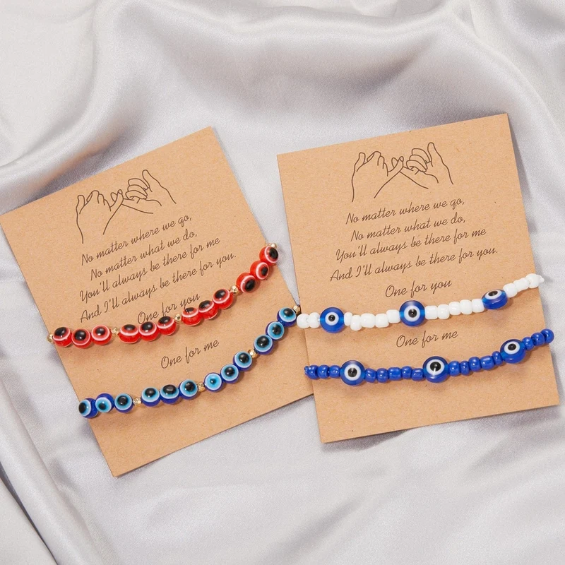 Türkisches Auge Armband Freundschaft
