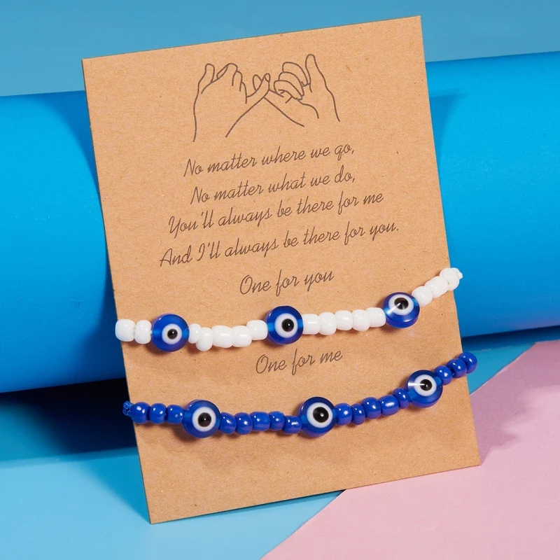 Türkisches Auge Armband Freundschaft