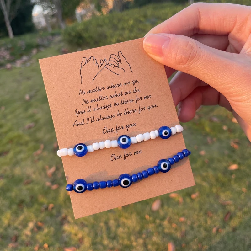 Türkisches Auge Armband Freundschaft