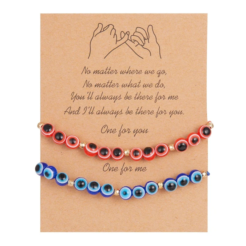Türkisches Auge Armband Freundschaft