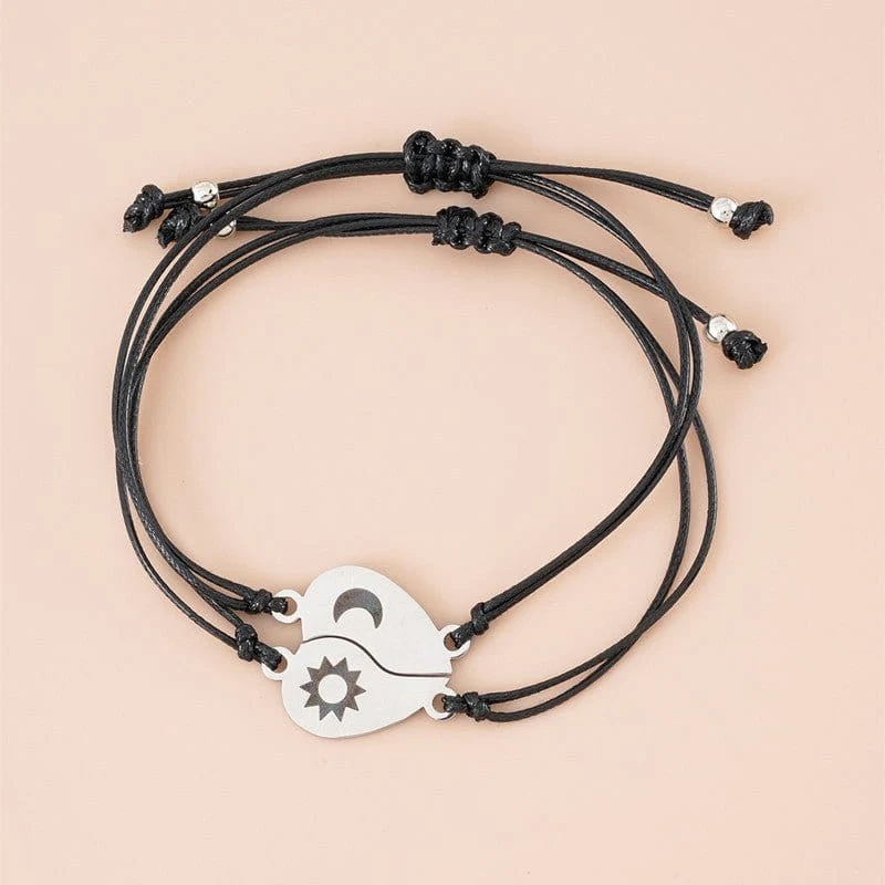 Mond Und Sonne Armband, Das Ineinander Passt
