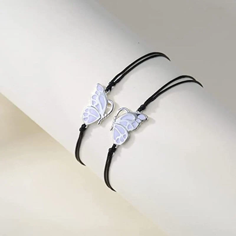 Duo-Armband Schmetterlinge