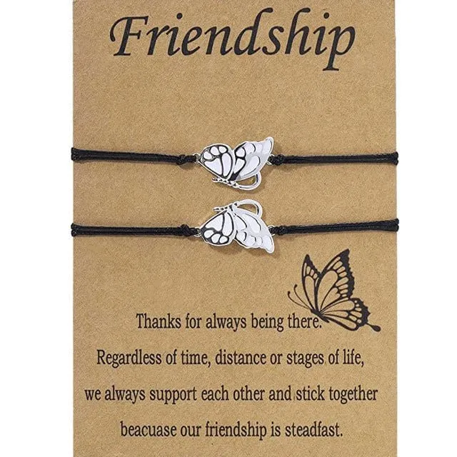 Duo-Armband Schmetterlinge