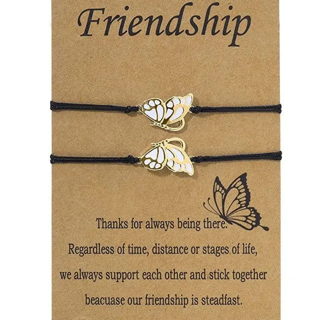 Duo-Armband Schmetterlinge