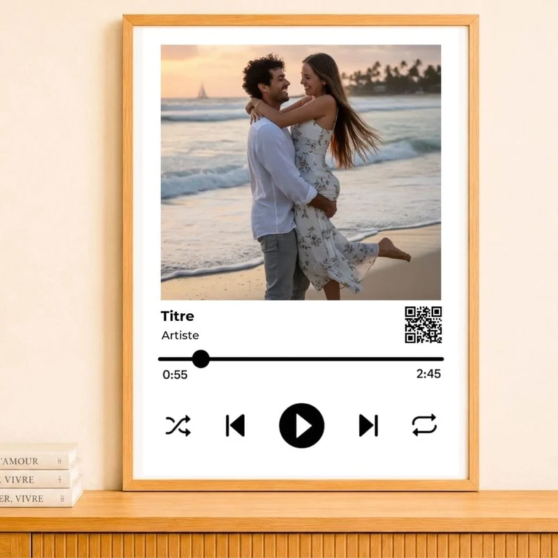 Affiche Personnalisée - Album musique