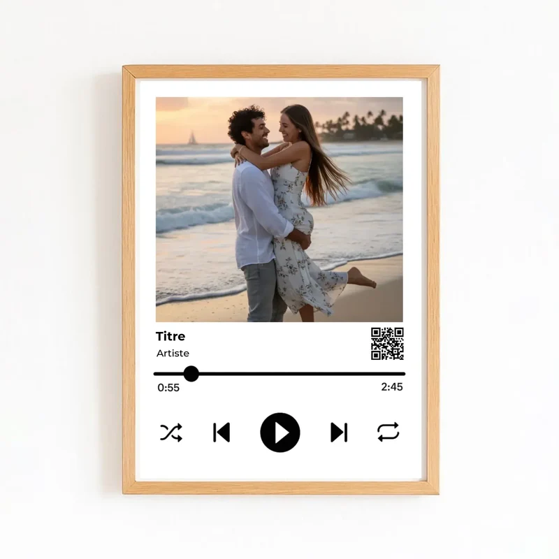 Affiche Personnalisée - Album musique