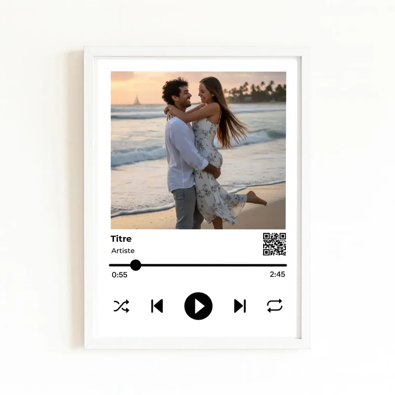 Affiche Personnalisée - Album musique