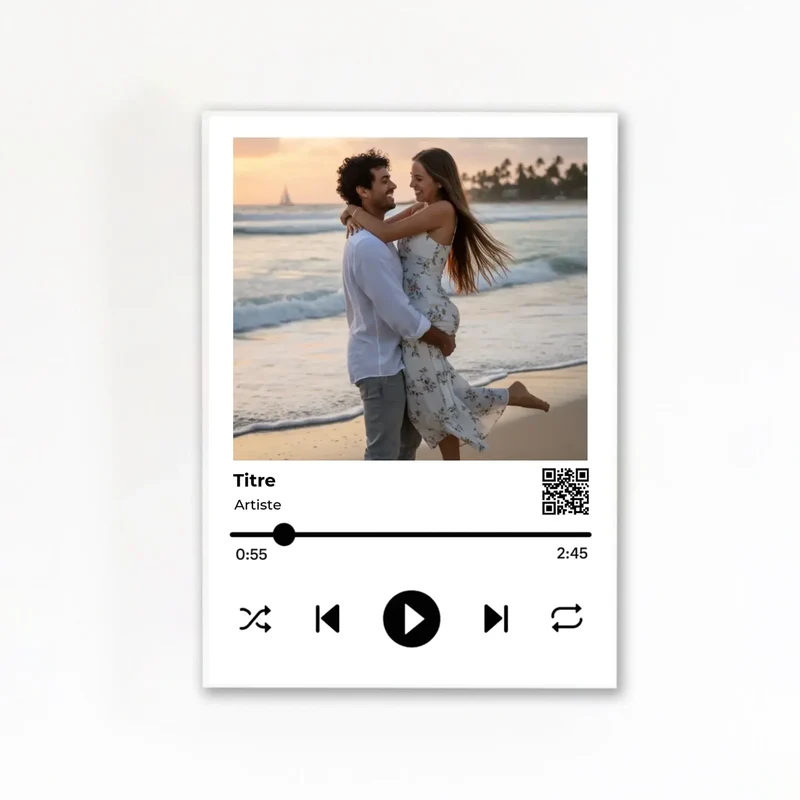 Affiche Personnalisée - Album musique
