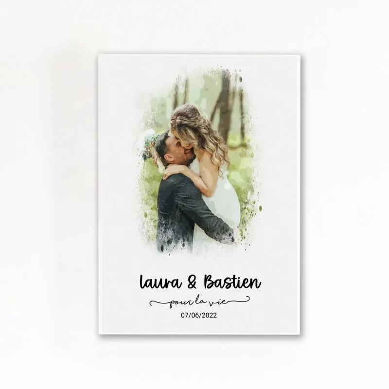 Affiche Personnalisée - Anniversaire de mariage