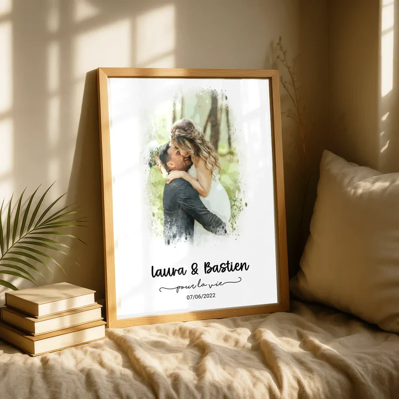 Affiche Personnalisée - Anniversaire de mariage