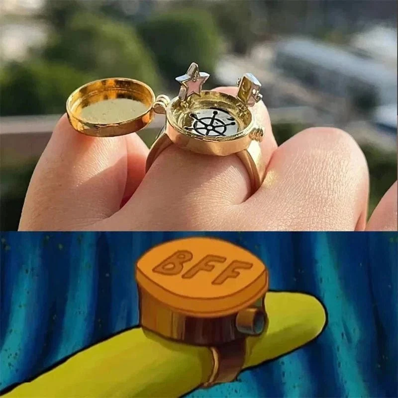 SpongeBob Schwammkopf Ring BFF