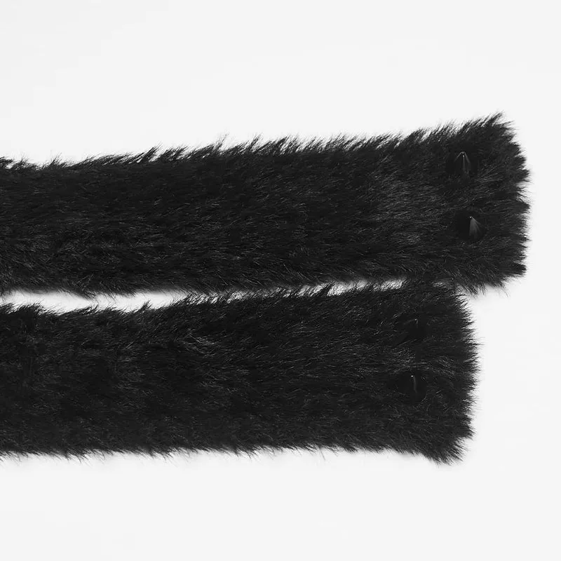 Damen-Punk-Katzenohren-Pelzmütze