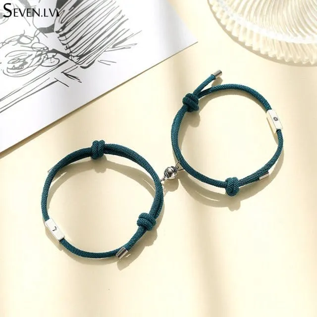 Mond Sonne Freundschaft Armband