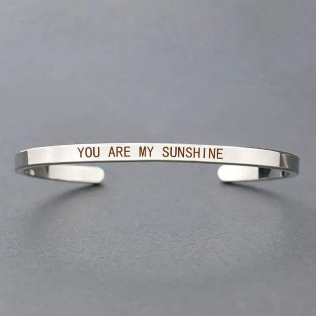 You Are My Sunshine Armband
