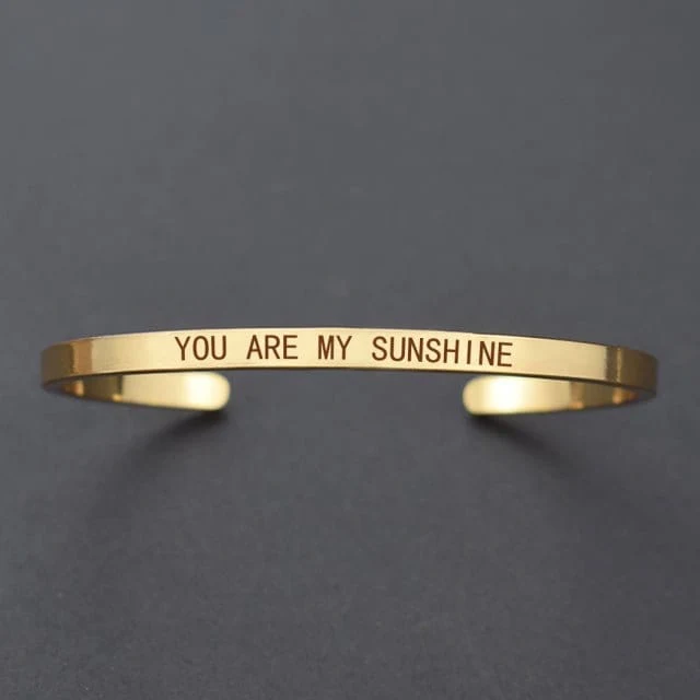 You Are My Sunshine Armband