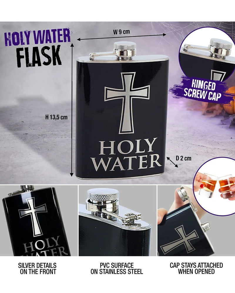 Weihwasser Flachmann Flasche Holy Water