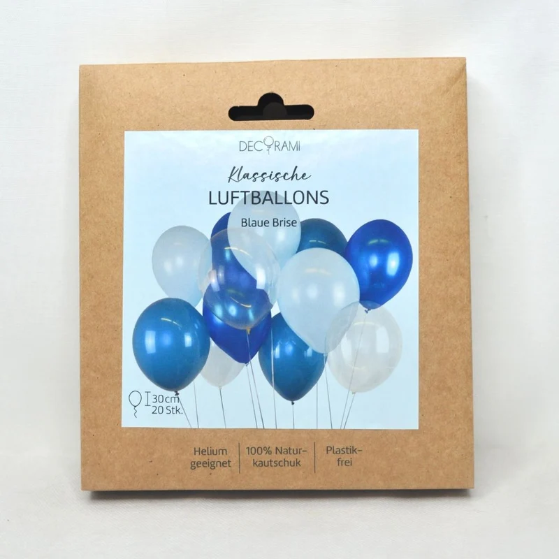 DECORAMI Eigenmarke Trendfarben Luftballon-Set