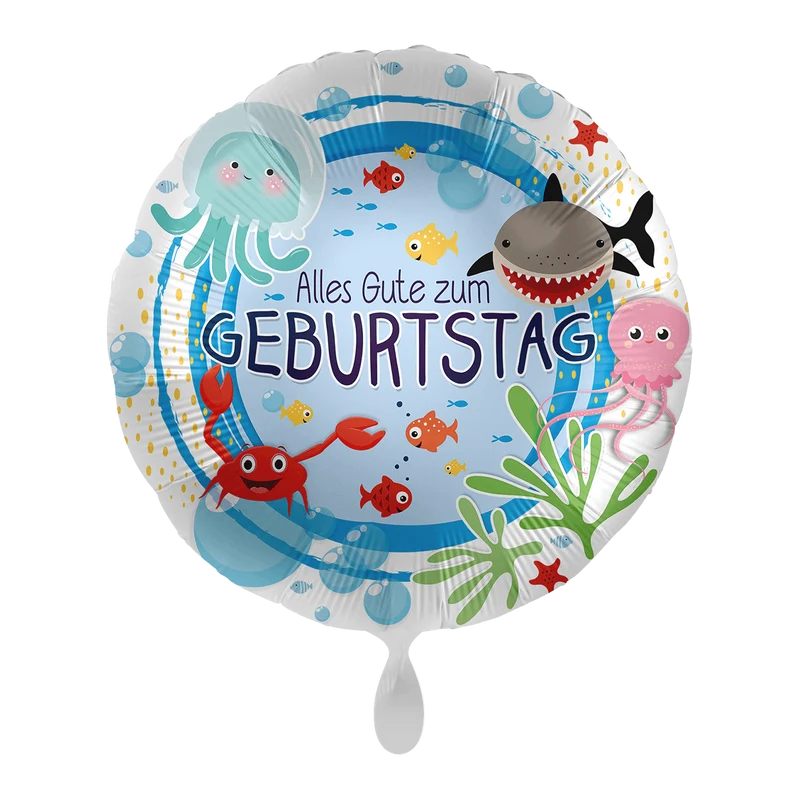 Folienballon Set Kindergeburtstag 10 Stk.