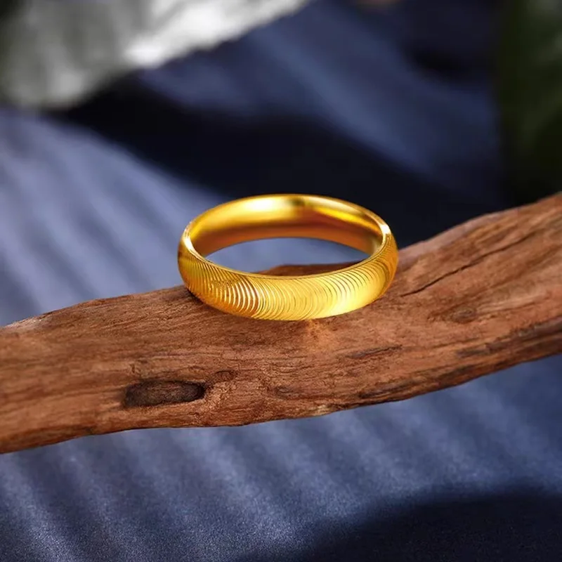 Matching Gold Rings For Best Friends