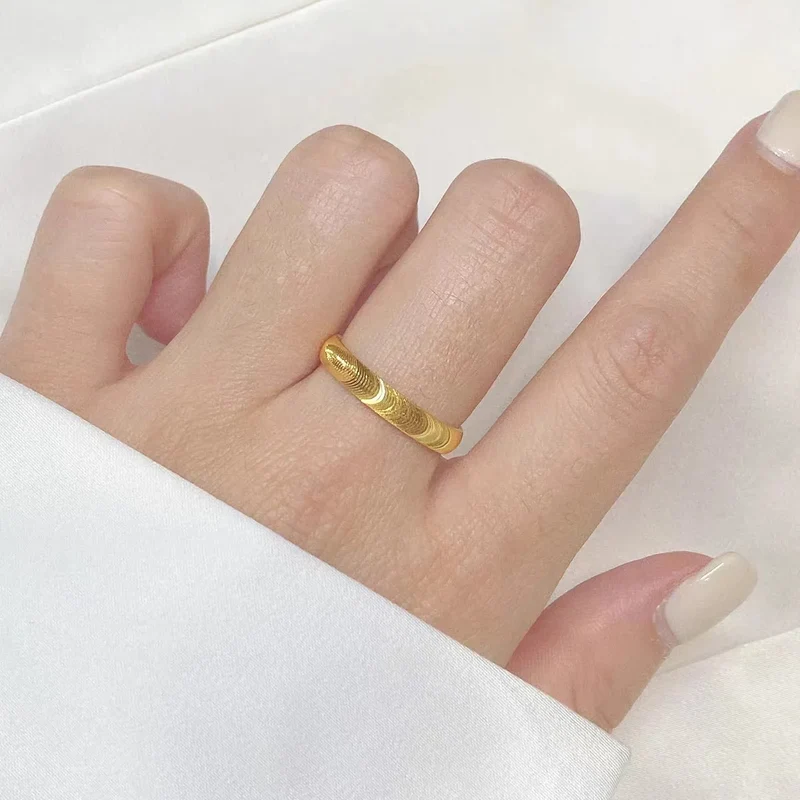 Matching Gold Rings For Best Friends