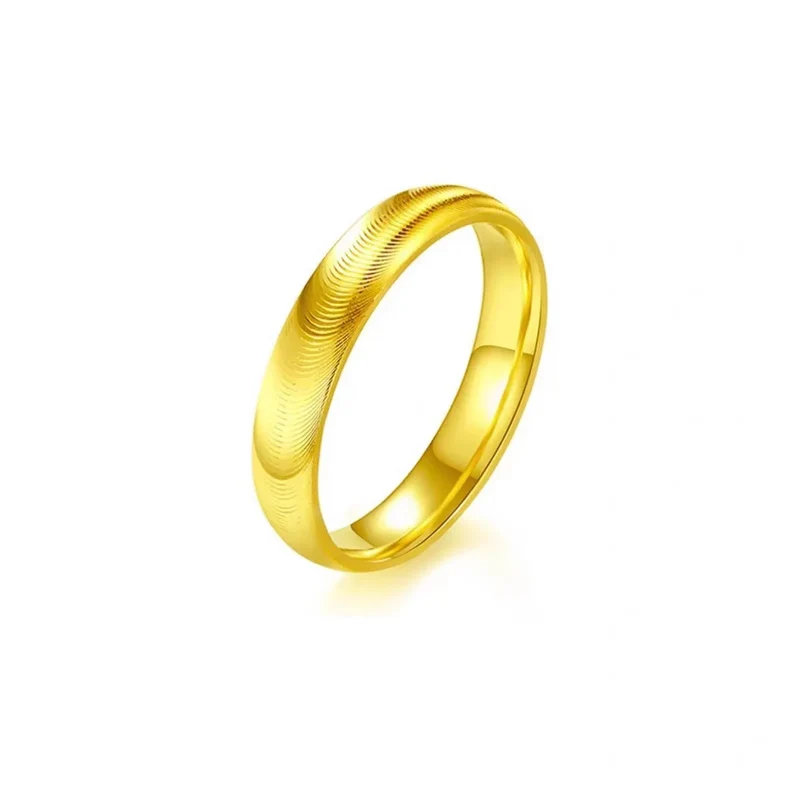 Matching Gold Rings For Best Friends