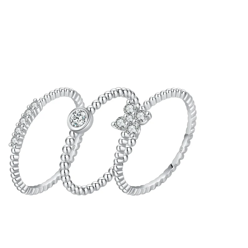 Friendship Rings For 3 Best Friends
