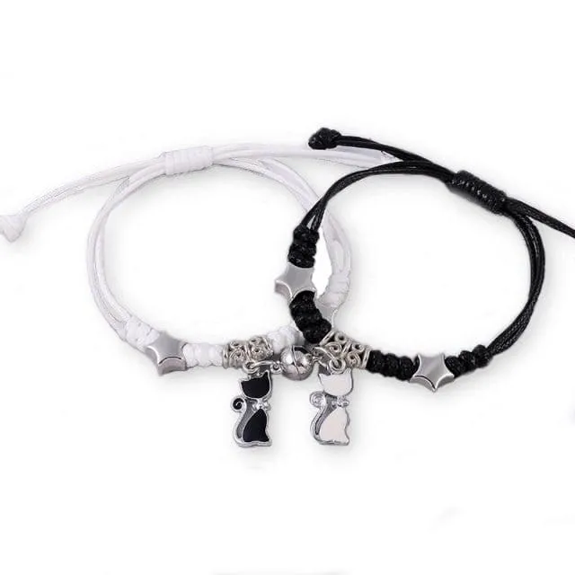Katzen Freundschaft Armband