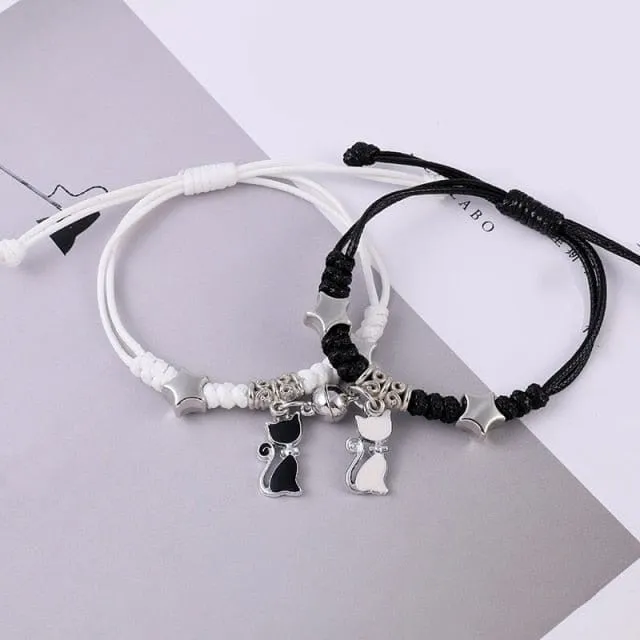 Katzen Freundschaft Armband