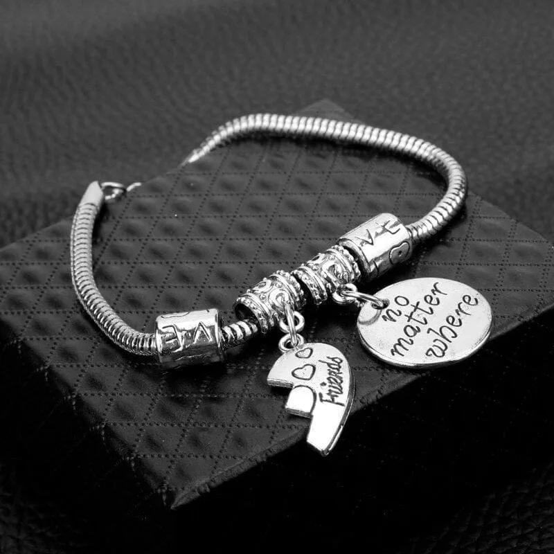 Beste Freundin Armband (Silber)