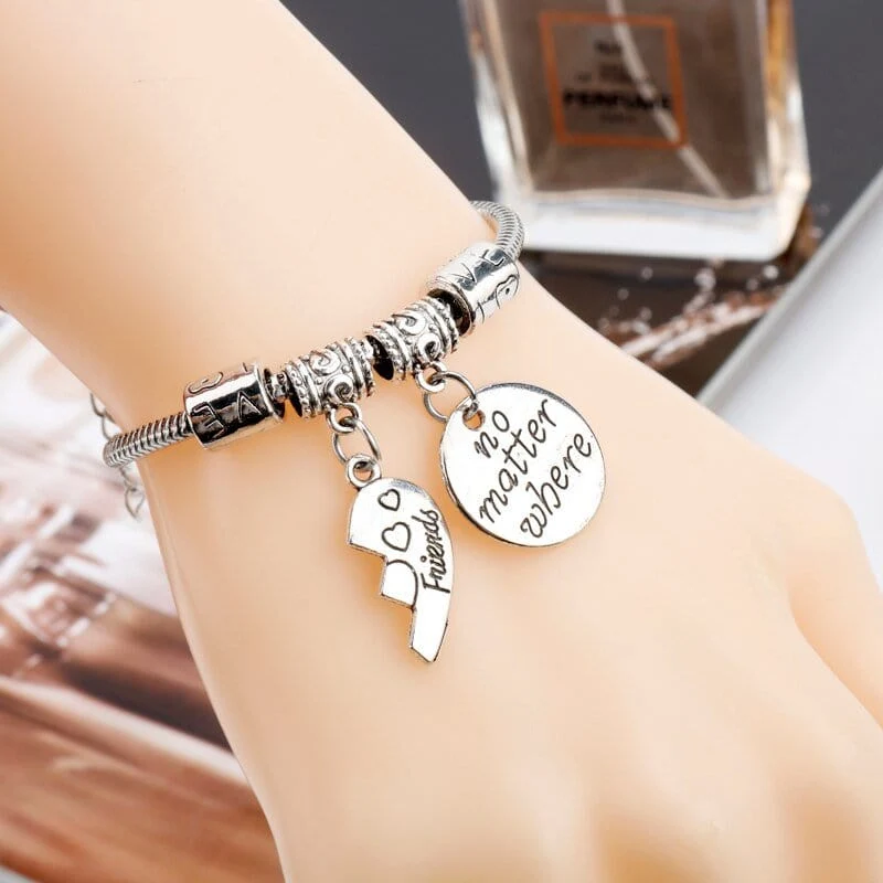 Beste Freundin Armband (Silber)