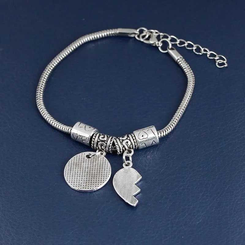 Beste Freundin Armband (Silber)
