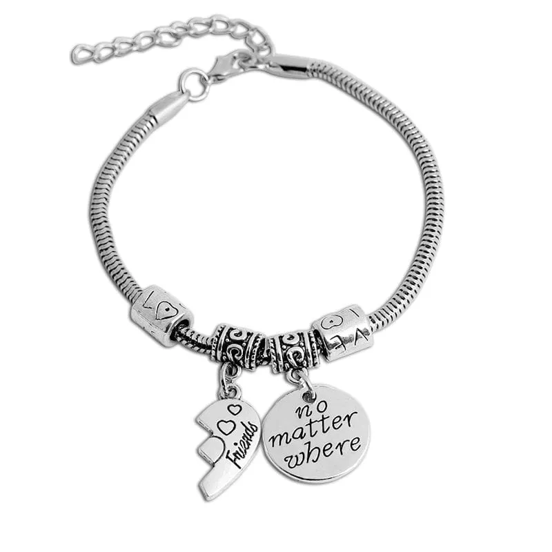 Beste Freundin Armband (Silber)