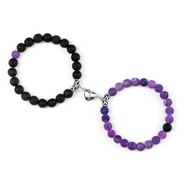 Armband Aus Stein Und Magnet