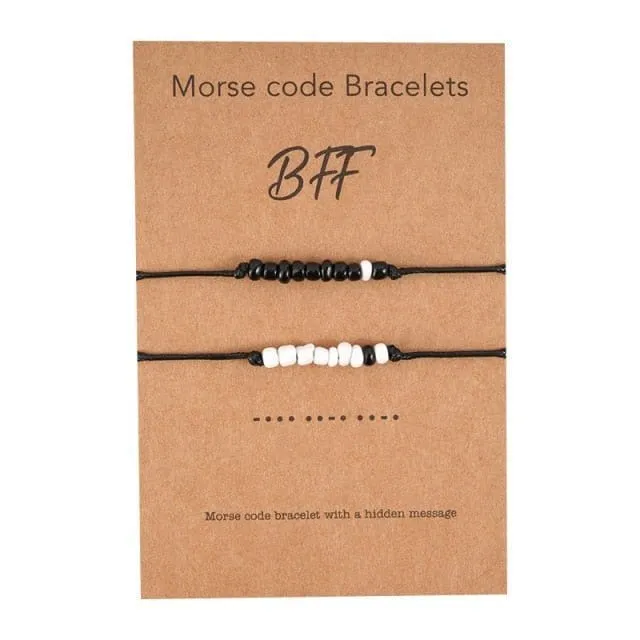 Morsecode Armband