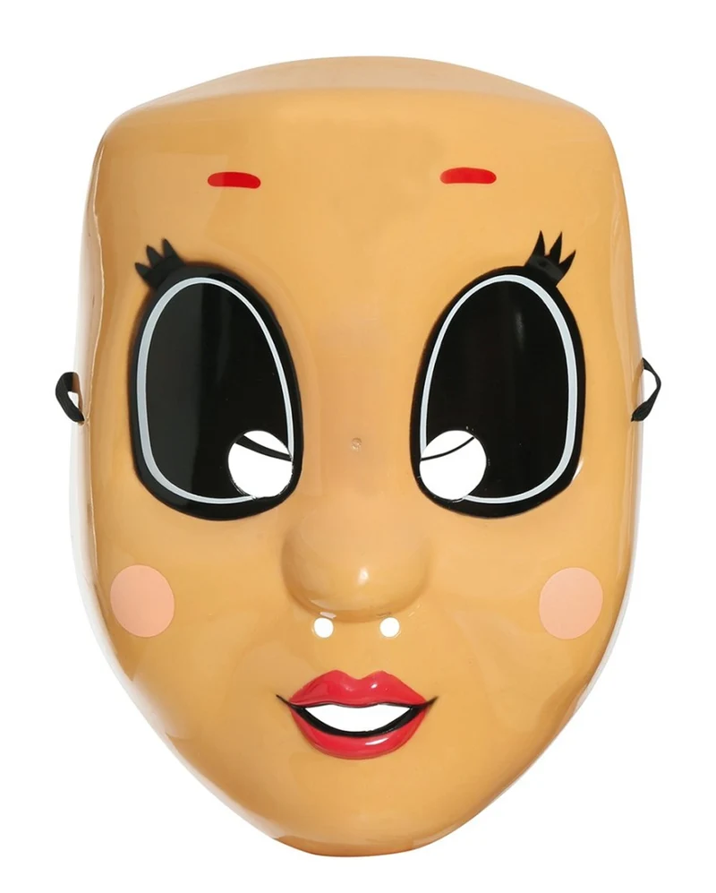 Unheimlich Seltsame Mädchen Maske