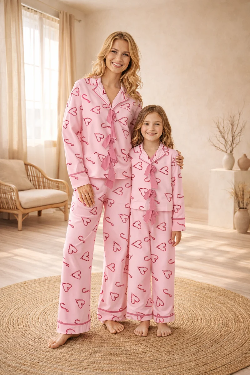 Mom And Daughter Pyjamas